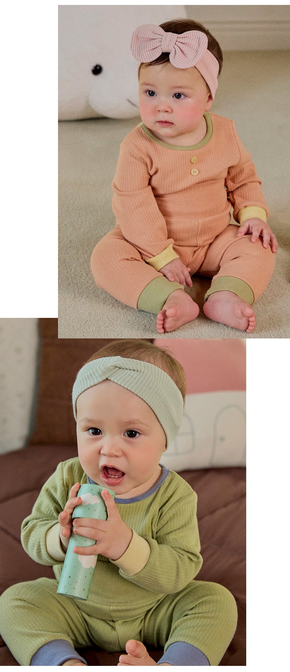 Poco Modal Ribbed Loungewear (SIZE 80-130)