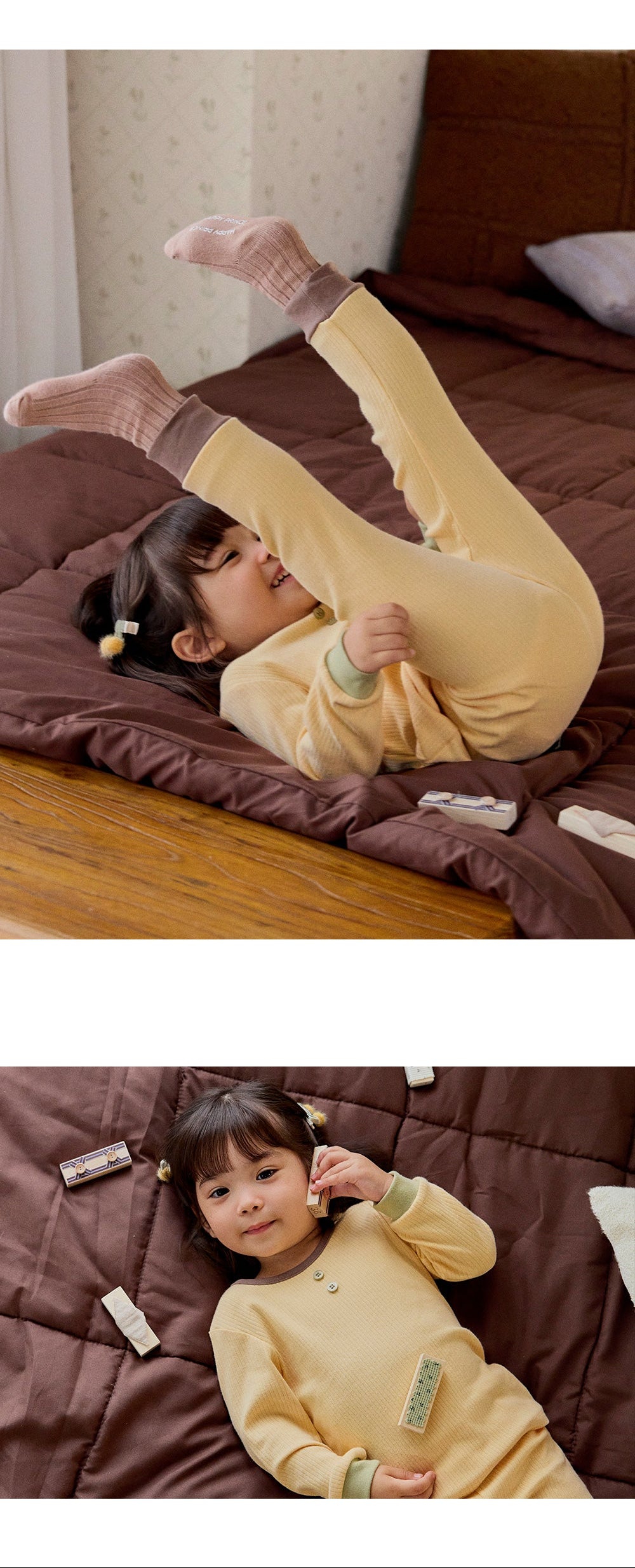 Poco Modal Ribbed Loungewear (SIZE 80-130)
