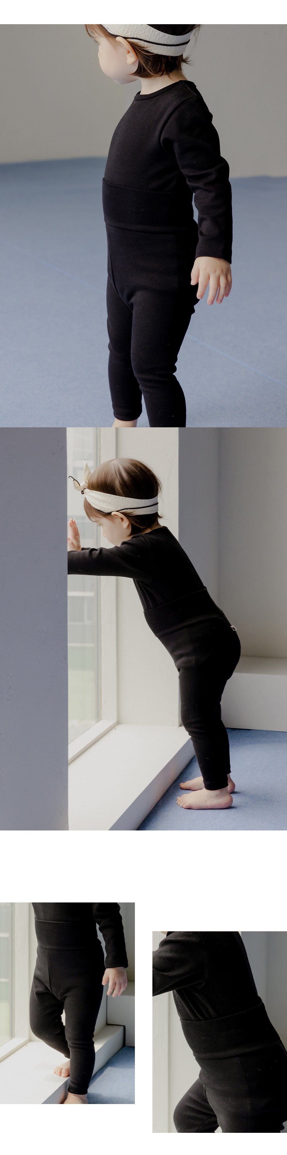 Pure basic Comfy belly baby leggings