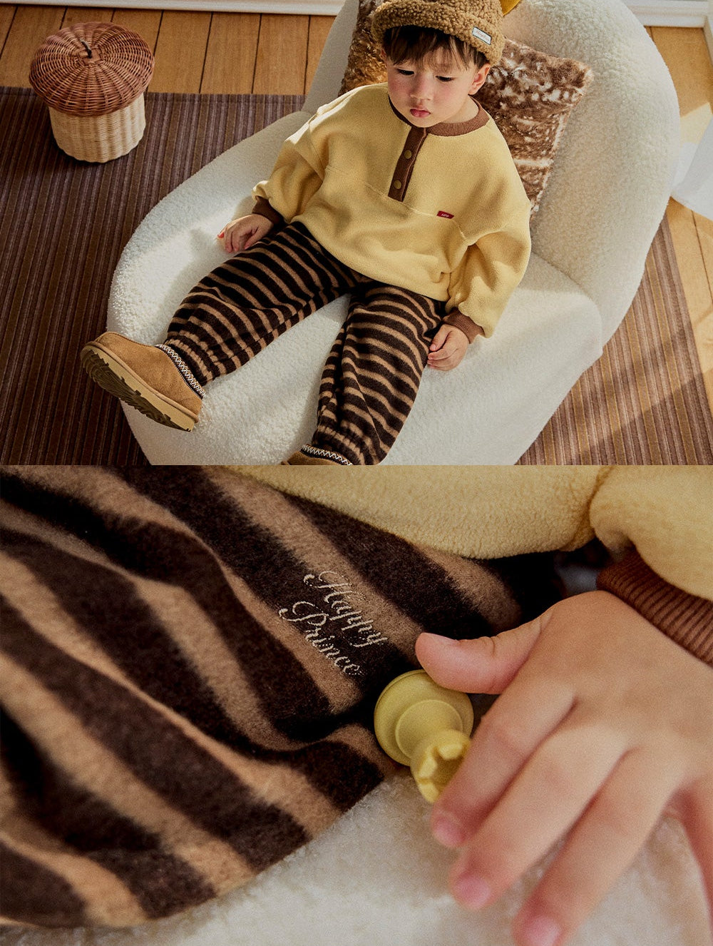 Reniel Fleece-Lined Pants (SIZE 90-130)