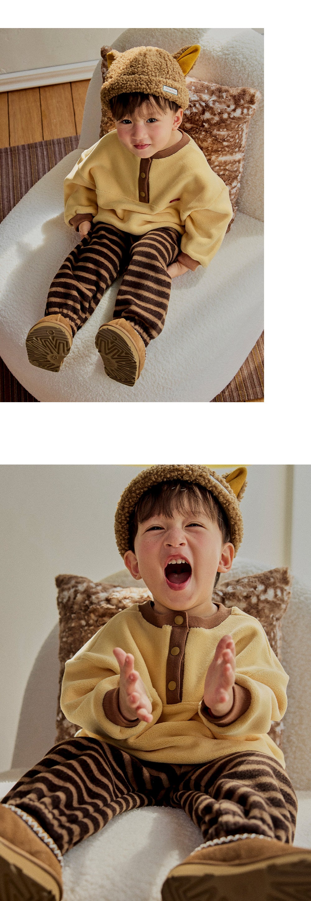 Reniel Fleece-Lined Pants (SIZE 90-130)