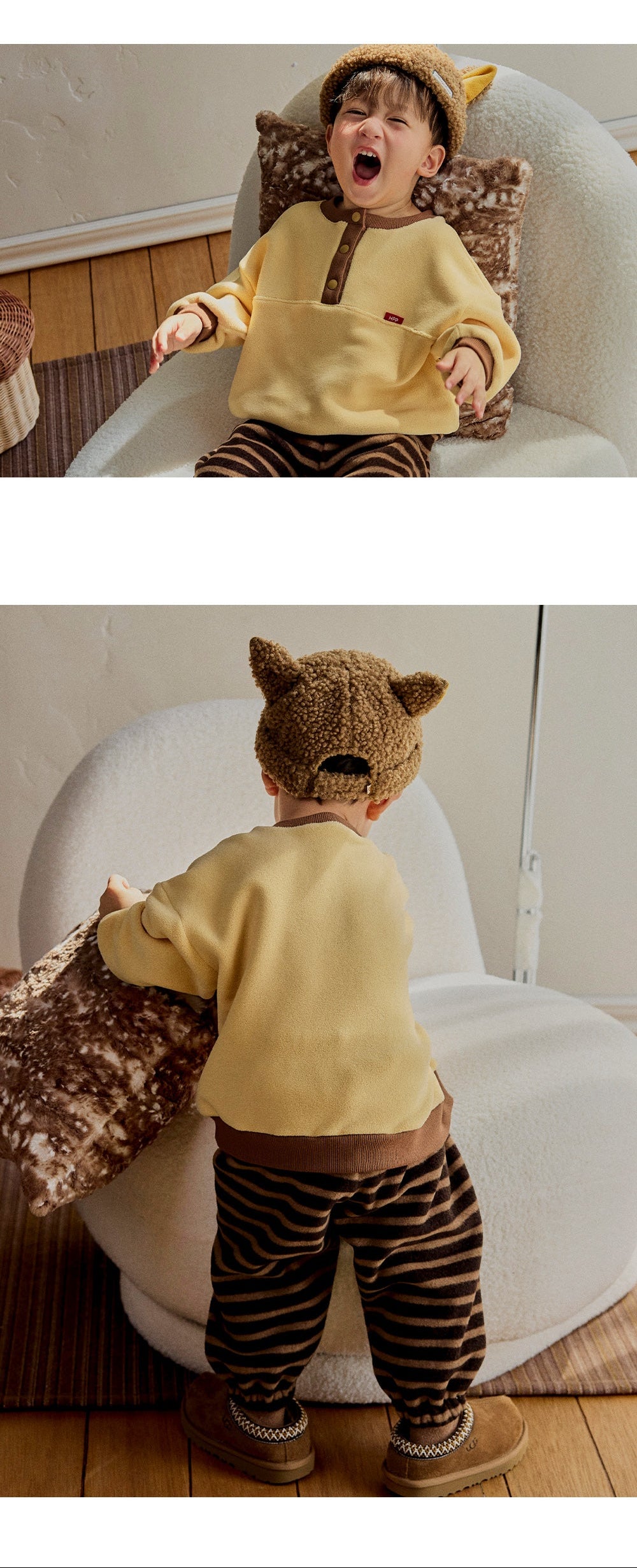Reniel Fleece-Lined Sweatshirt (SIZE 90-130)