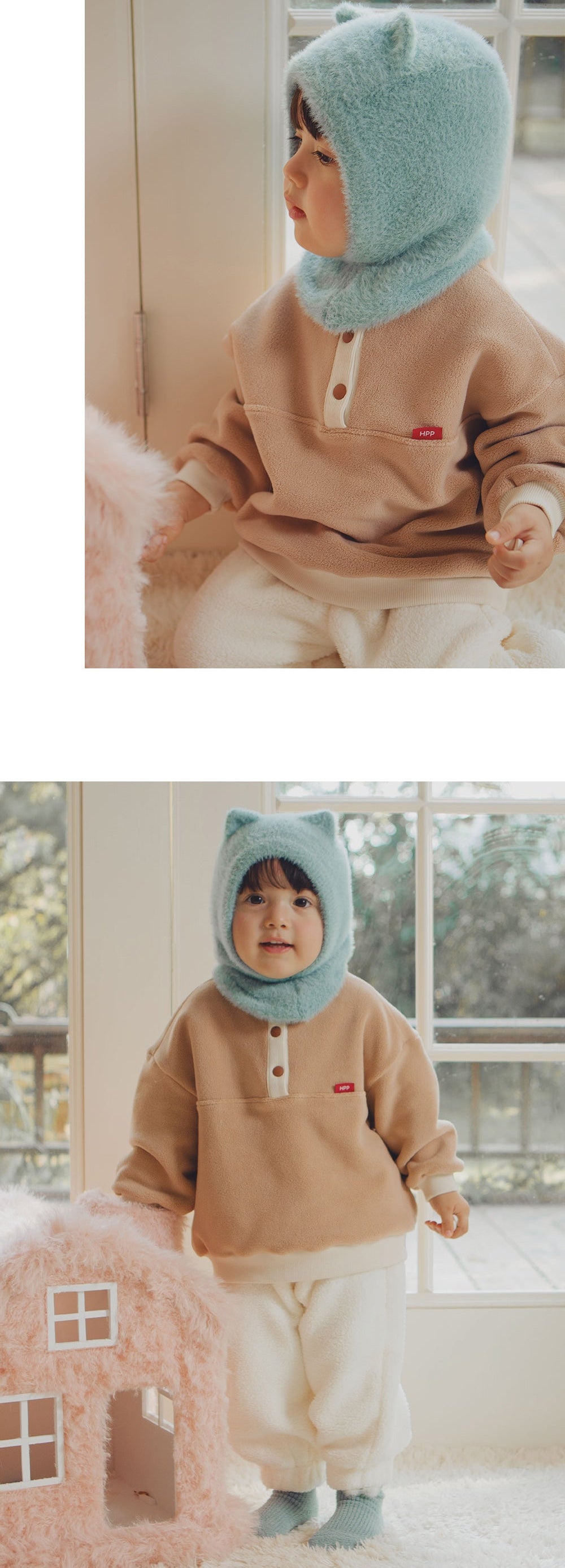 Reniel Fleece-Lined Sweatshirt (SIZE 90-130)