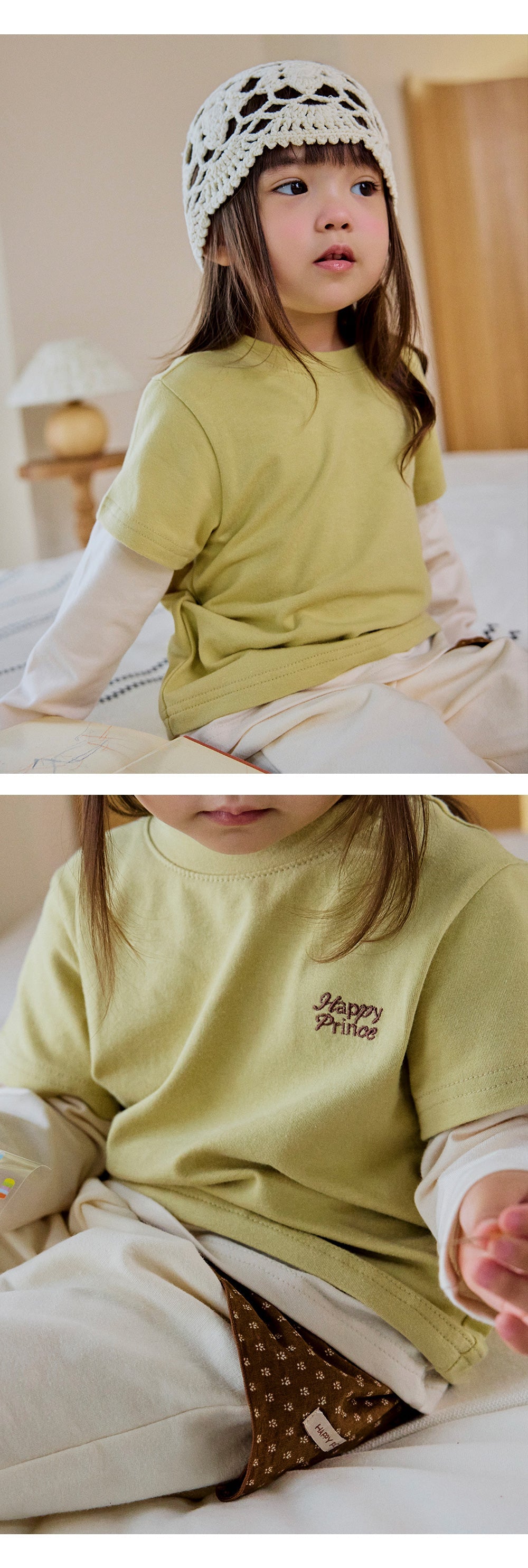 Roni Layered Modal Long-Sleeve T-shirt (80-130 SIZE)