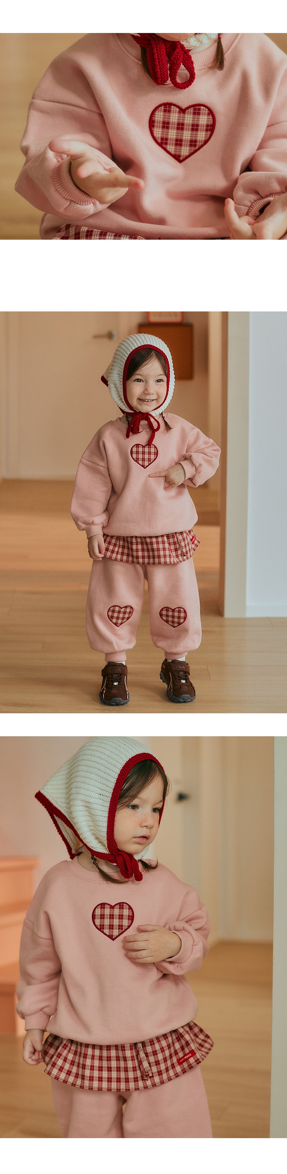 ROSYHEART FLEECE TOP AND BOTTOM