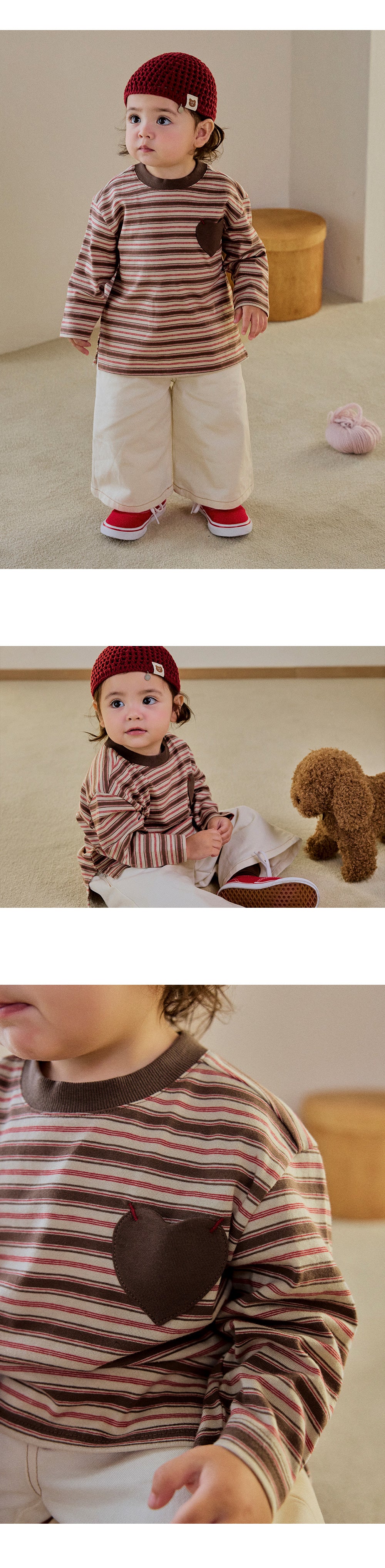 Rusty Long-Sleeve T-shirt (90-130 SIZE)