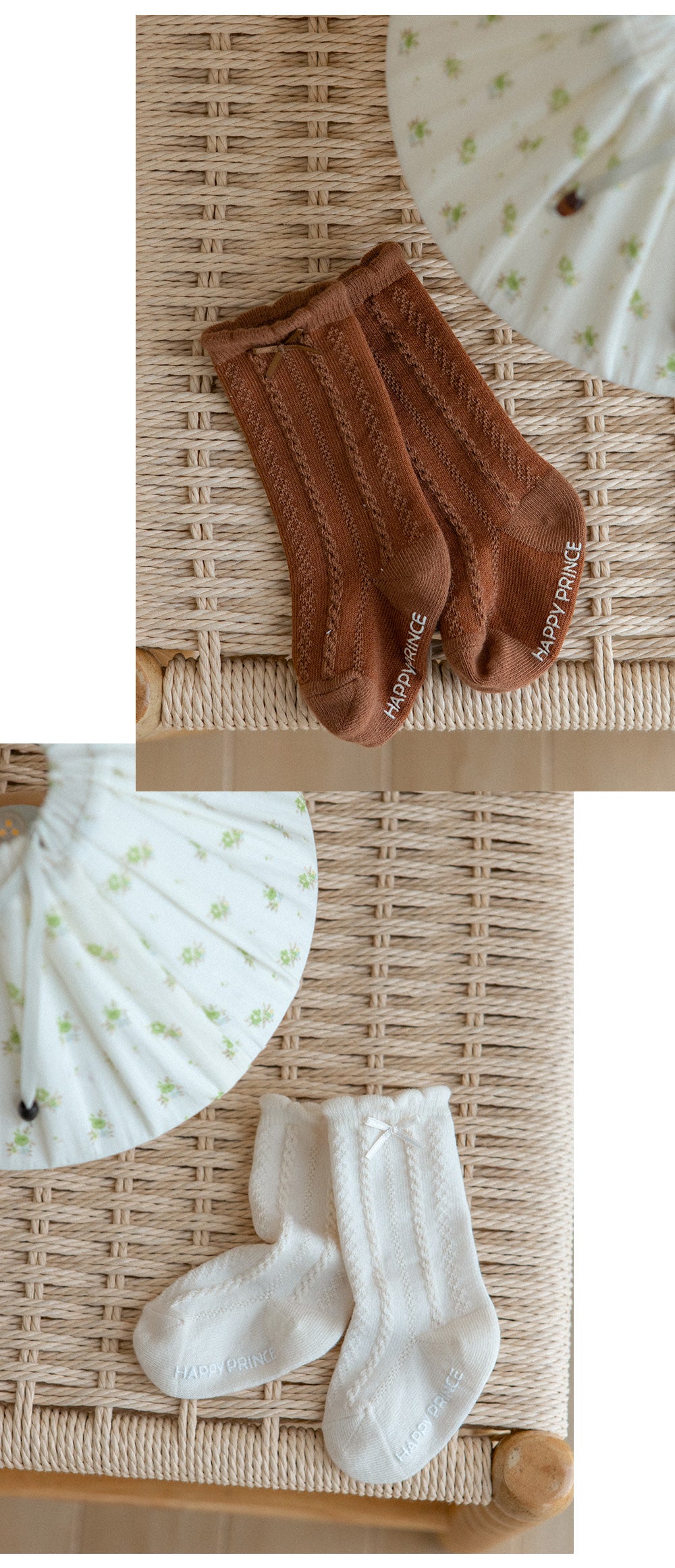 Siolletta baby knee socks