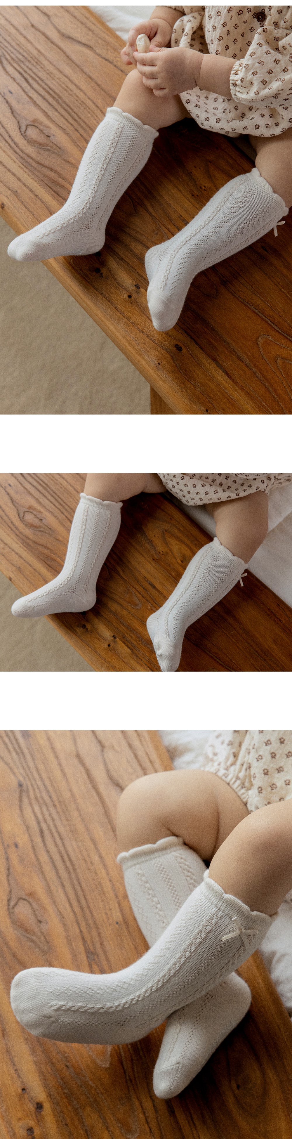 Siolletta baby knee socks