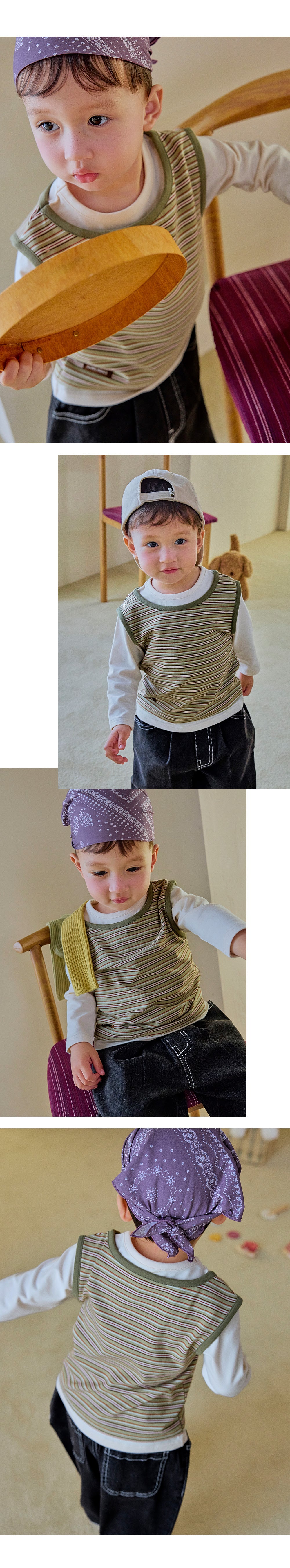Syrup Layered Long-Sleeve T-shirt (80-130 size)