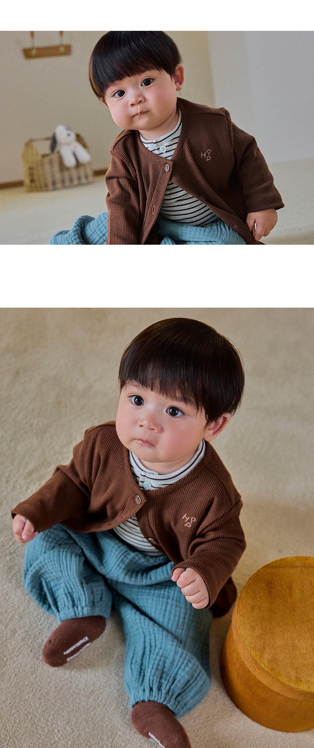 Thyme Baby Long-Sleeve T-shirt (80-110 size)