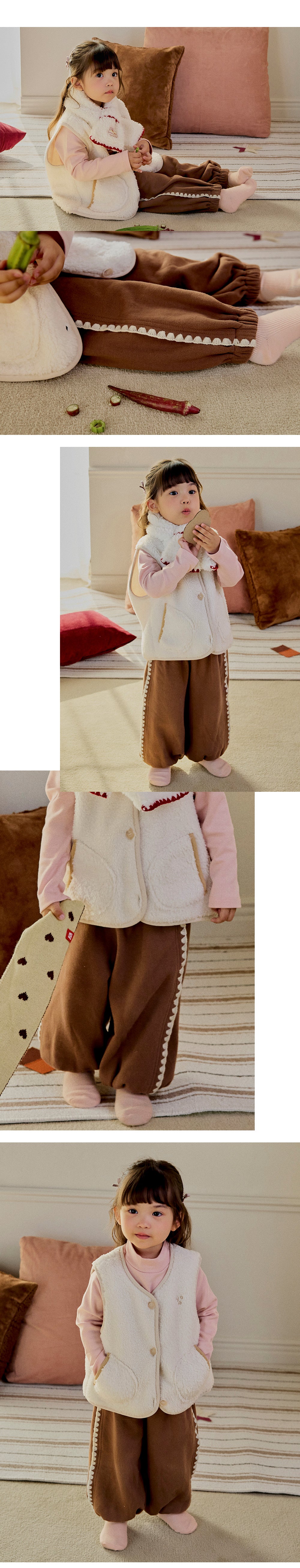 Toto Fleece-Lined Baby Jogger Pants (SIZE 90-110)