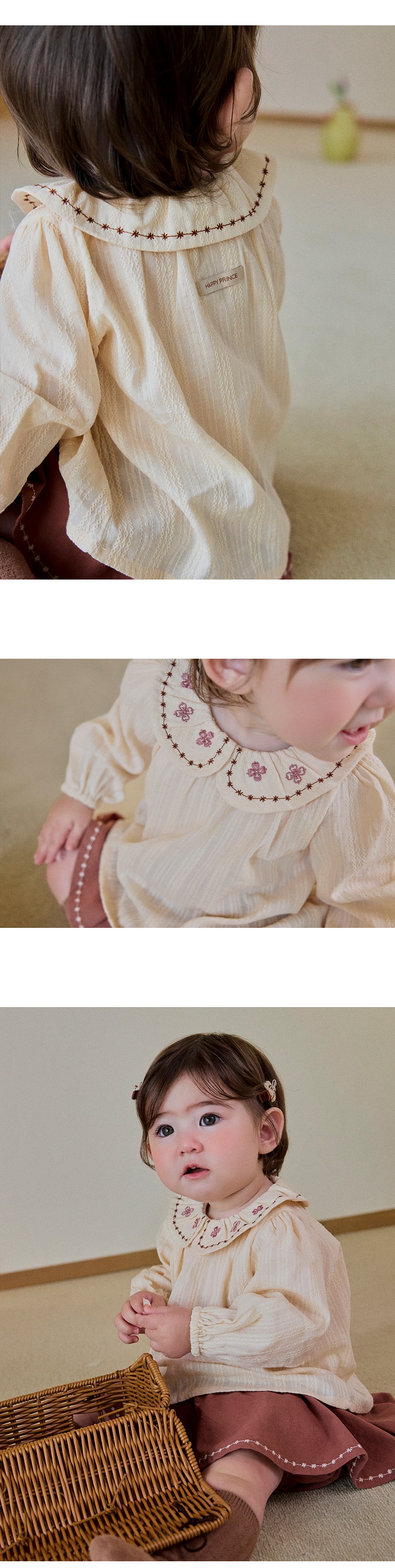 Zeffrin Baby Blouse (80-110 SIZE)